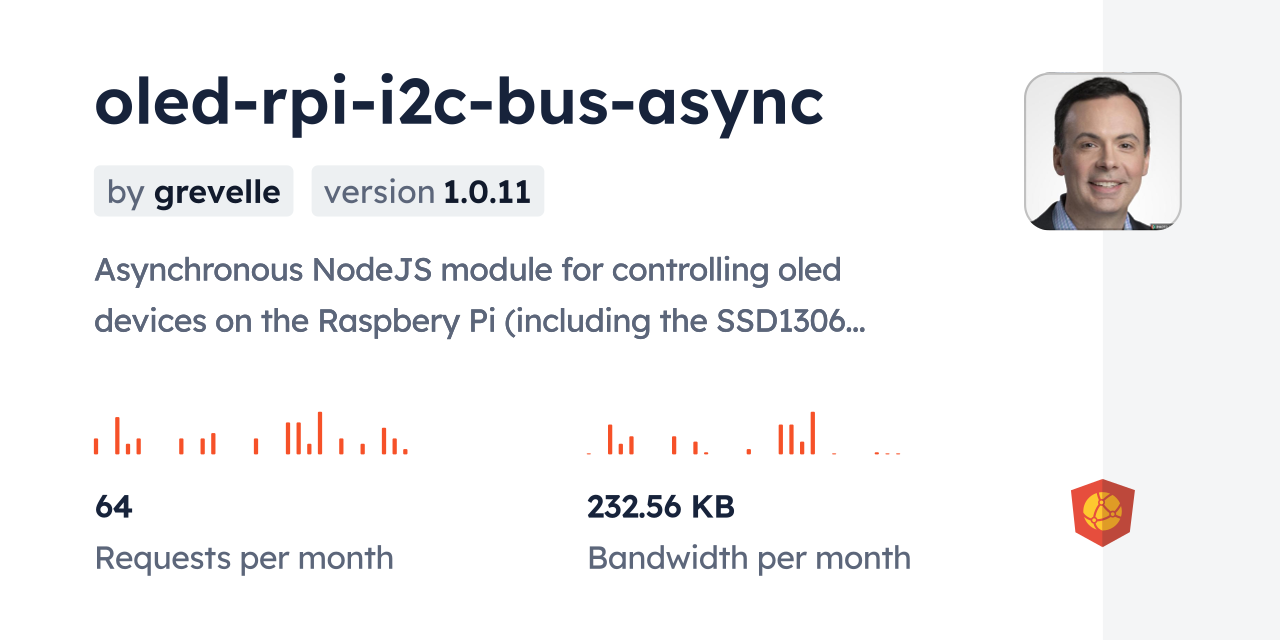 oled-rpi-i2c-bus-async CDN by jsDelivr - A CDN for npm and GitHub