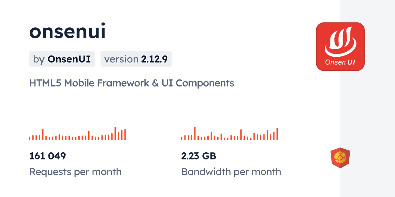 onsenui CDN by jsDelivr - A CDN for npm and GitHub