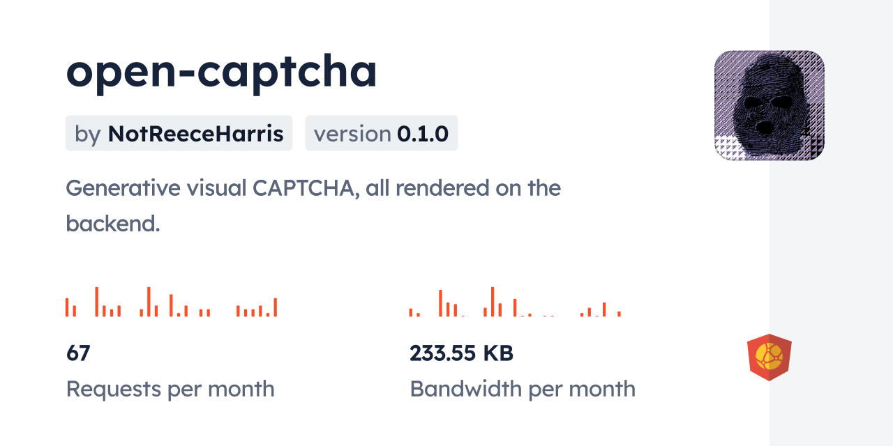 open-captcha CDN by jsDelivr - A CDN for npm and GitHub