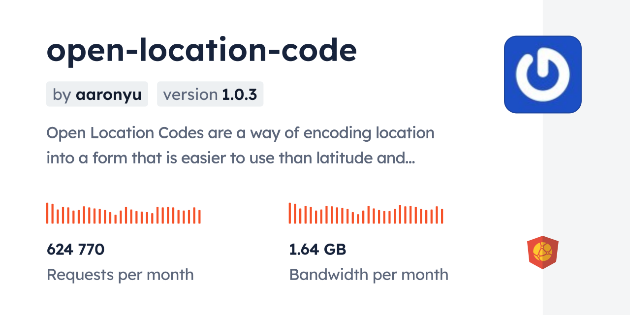open-location-code CDN by jsDelivr - A CDN for npm and GitHub