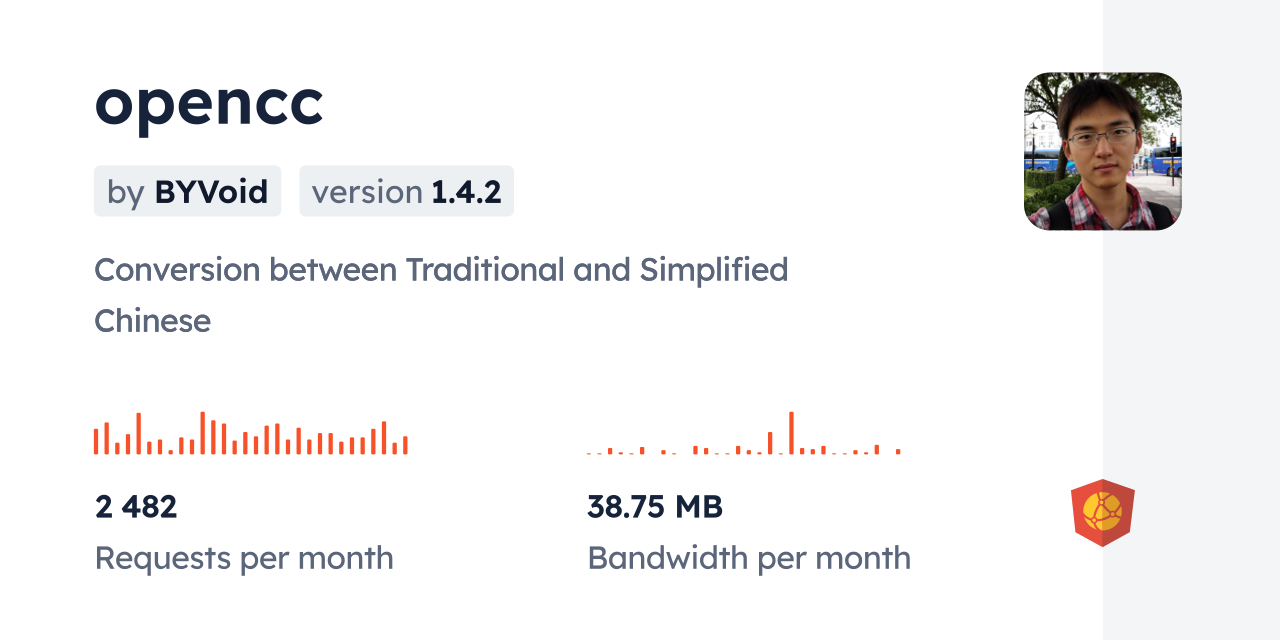 opencc CDN by jsDelivr - A CDN for npm and GitHub