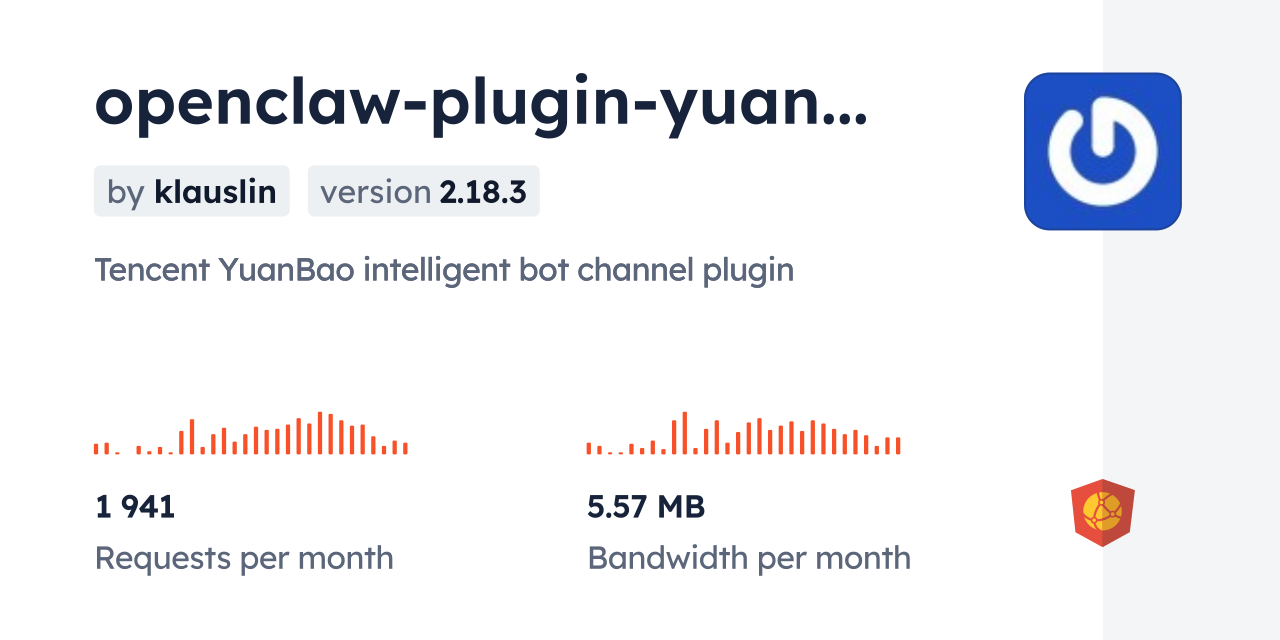 openclaw-plugin-yuanbao CDN by jsDelivr - A CDN for npm and GitHub