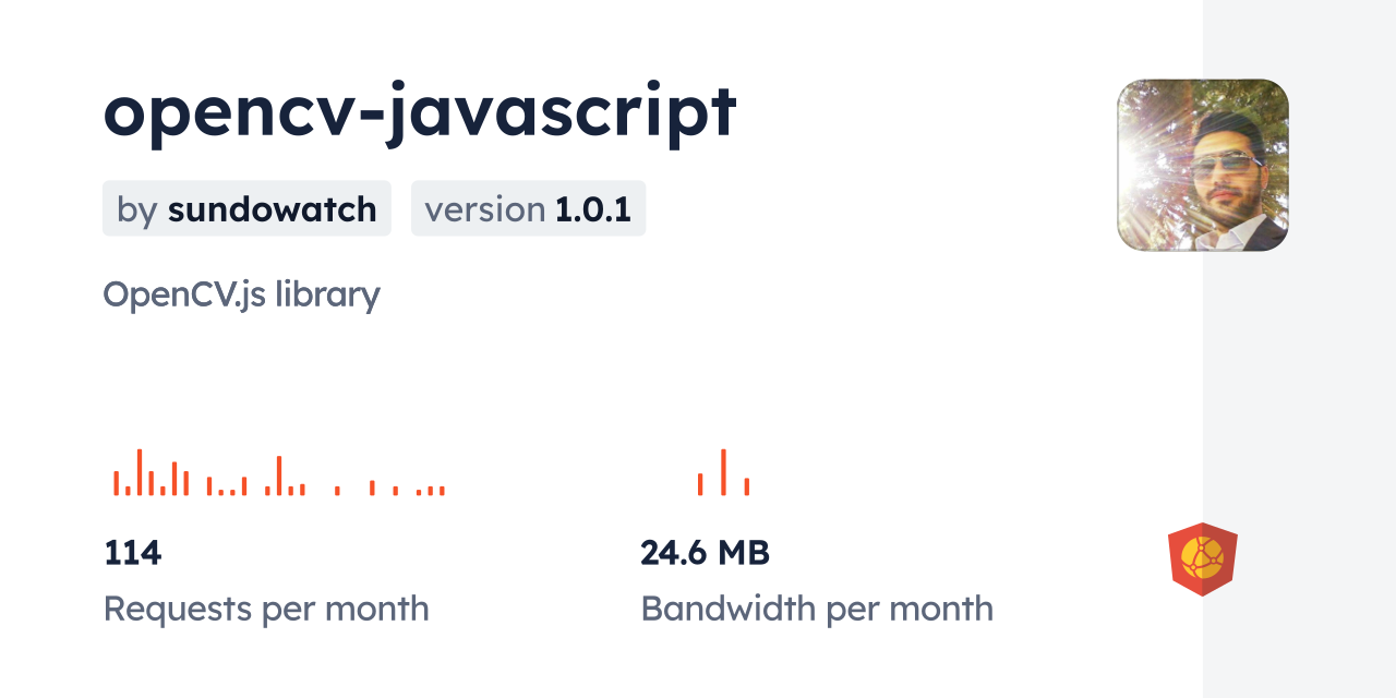 opencv-javascript CDN by jsDelivr - A CDN for npm and GitHub