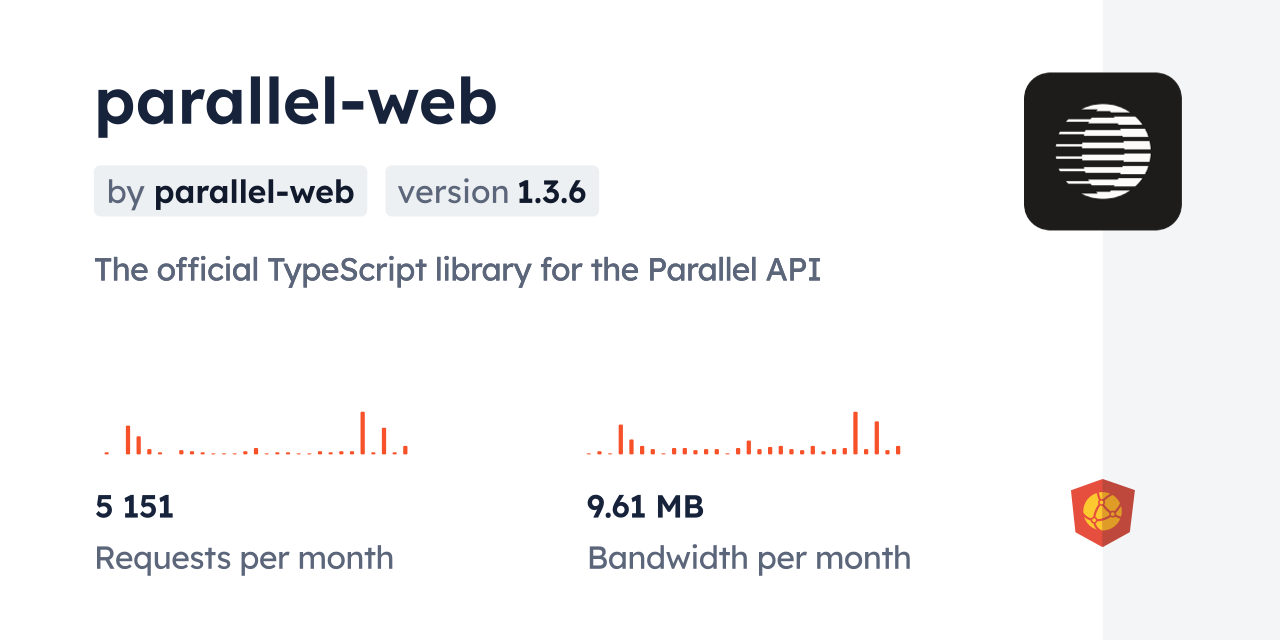 parallel-web CDN by jsDelivr - A CDN for npm and GitHub