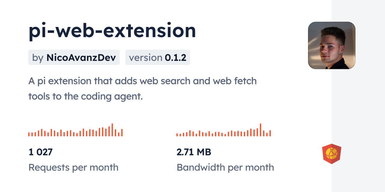 pi-web-extension CDN by jsDelivr - A CDN for npm and GitHub