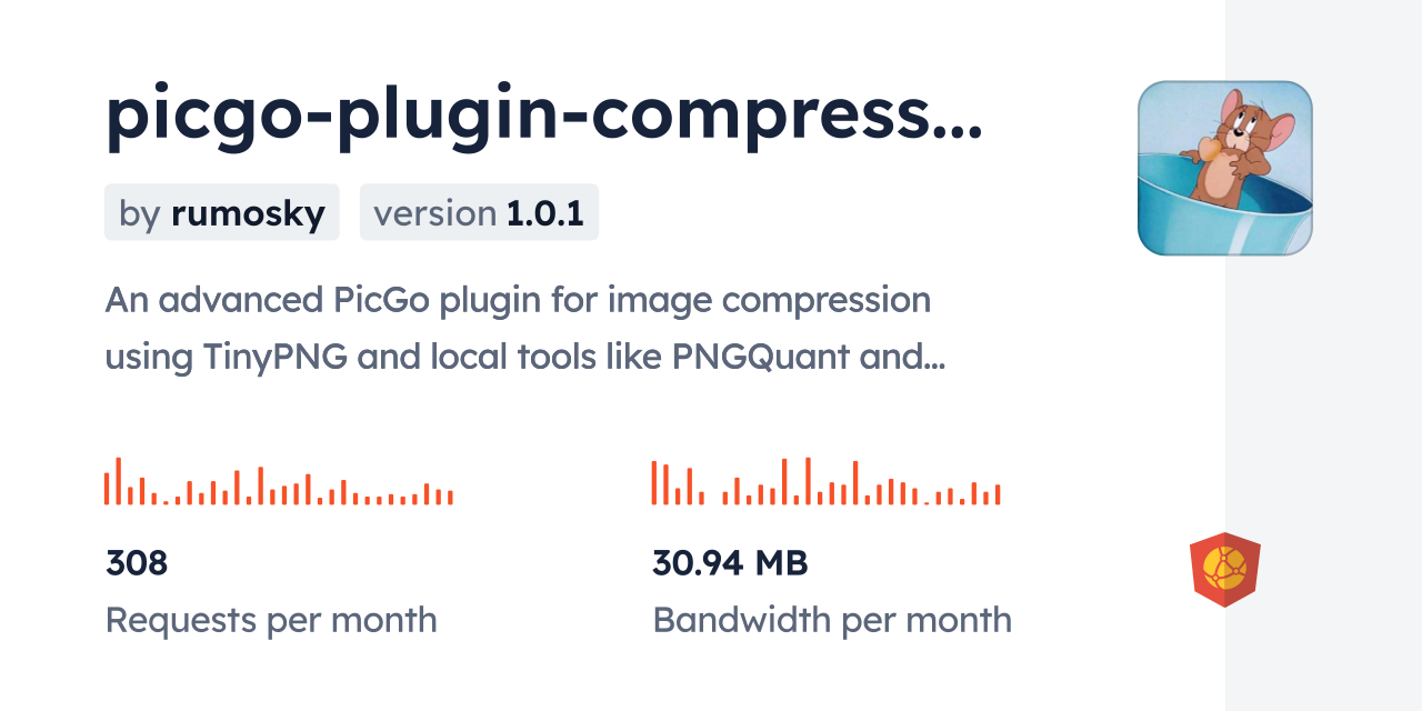 picgo-plugin-compress-pro CDN by jsDelivr - A CDN for npm and GitHub