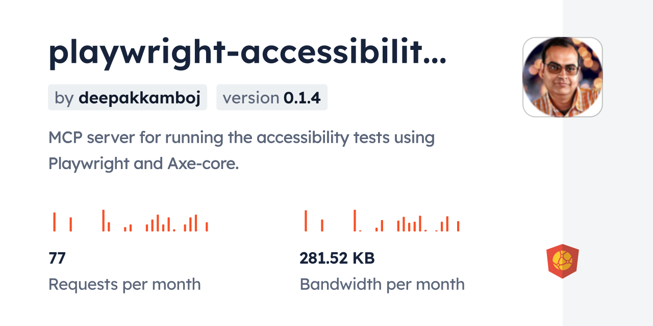 playwright-accessibility-mcp-server CDN by jsDelivr - A CDN for npm and ...