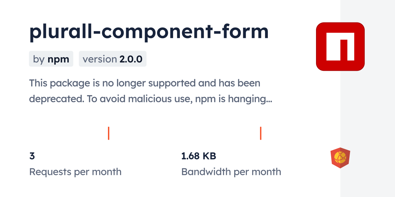 plurall-component-form CDN by jsDelivr - A CDN for npm and GitHub