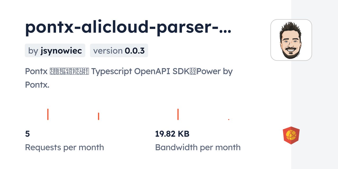 pontx-alicloud-parser-plugin CDN by jsDelivr - A CDN for npm and GitHub