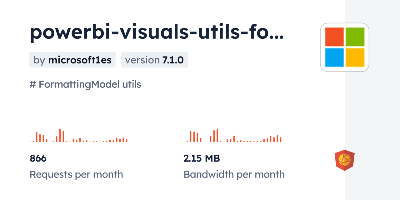 powerbi-visuals-utils-formattingmodel CDN by jsDelivr - A CDN for npm ...