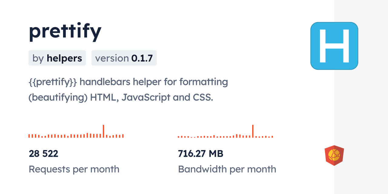 prettify CDN by jsDelivr - A CDN for npm and GitHub