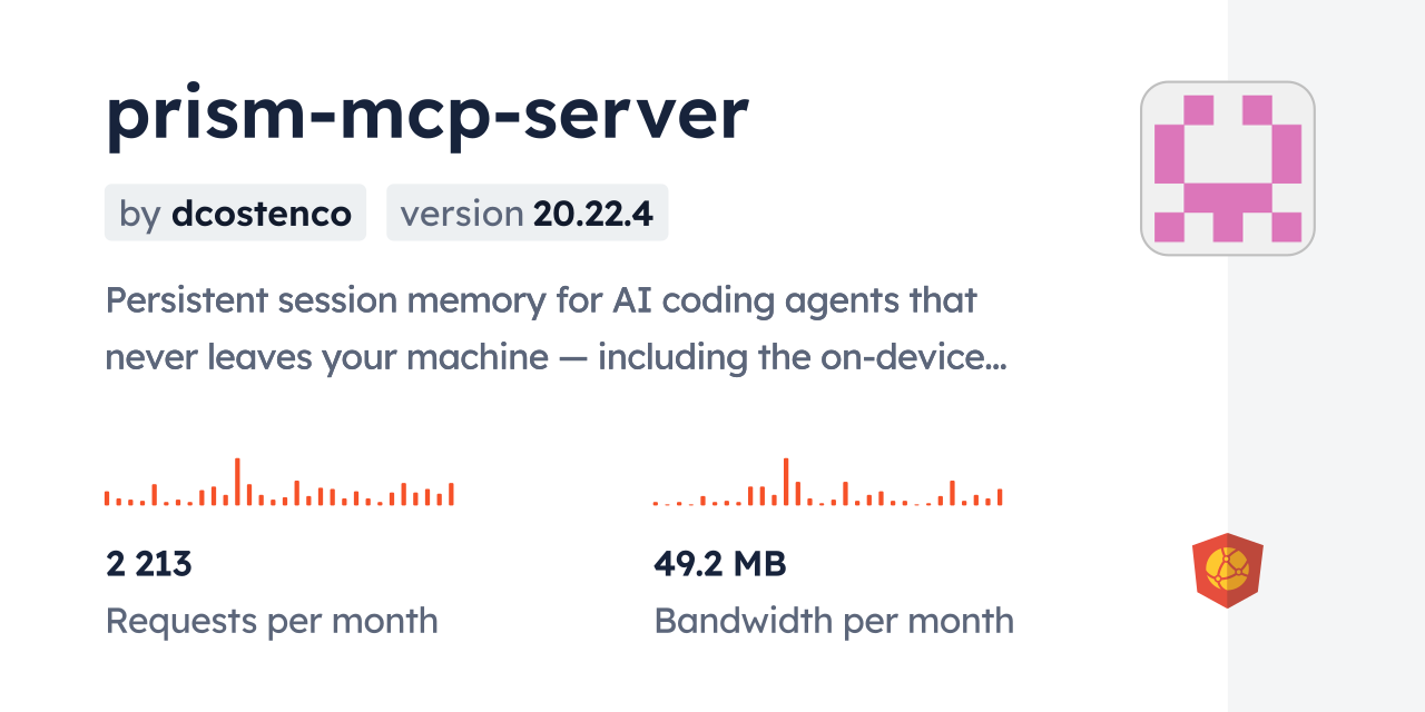 prism-mcp-server CDN by jsDelivr - A CDN for npm and GitHub
