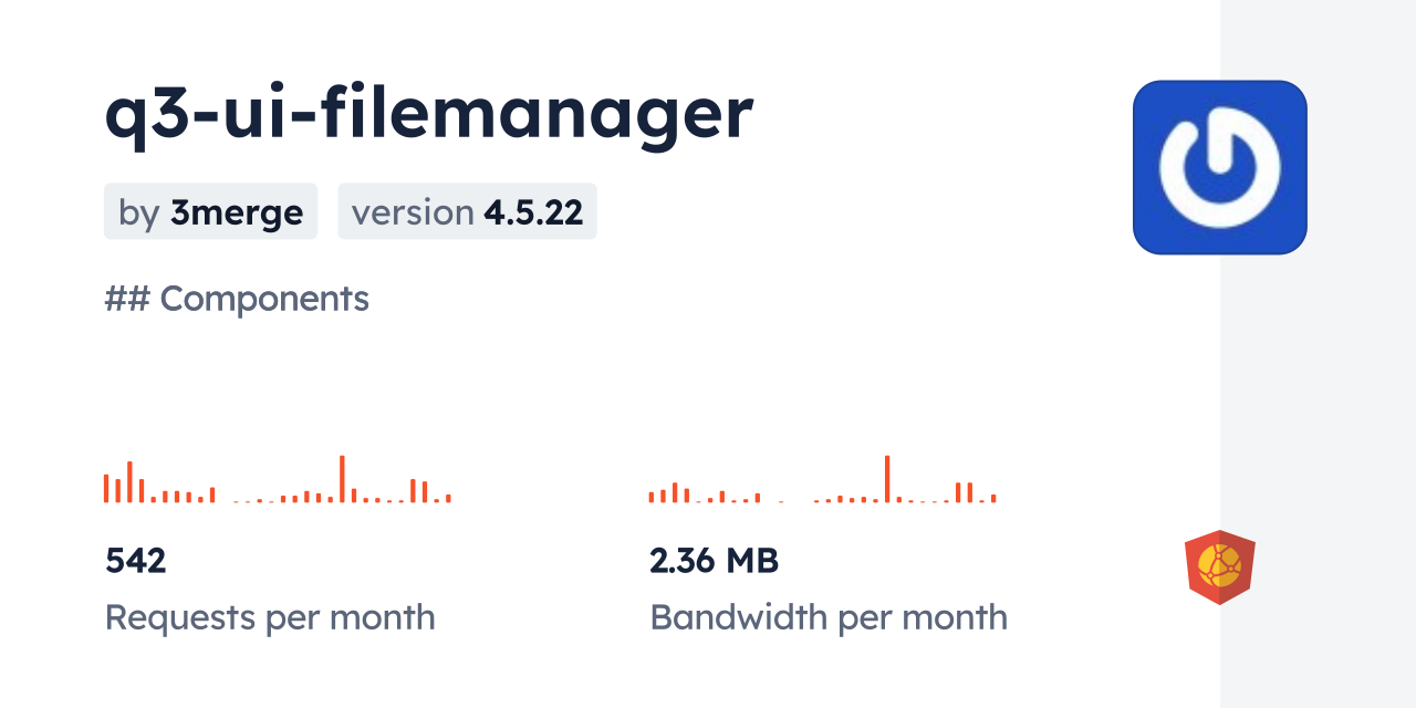 q3-ui-filemanager CDN by jsDelivr - A CDN for npm and GitHub