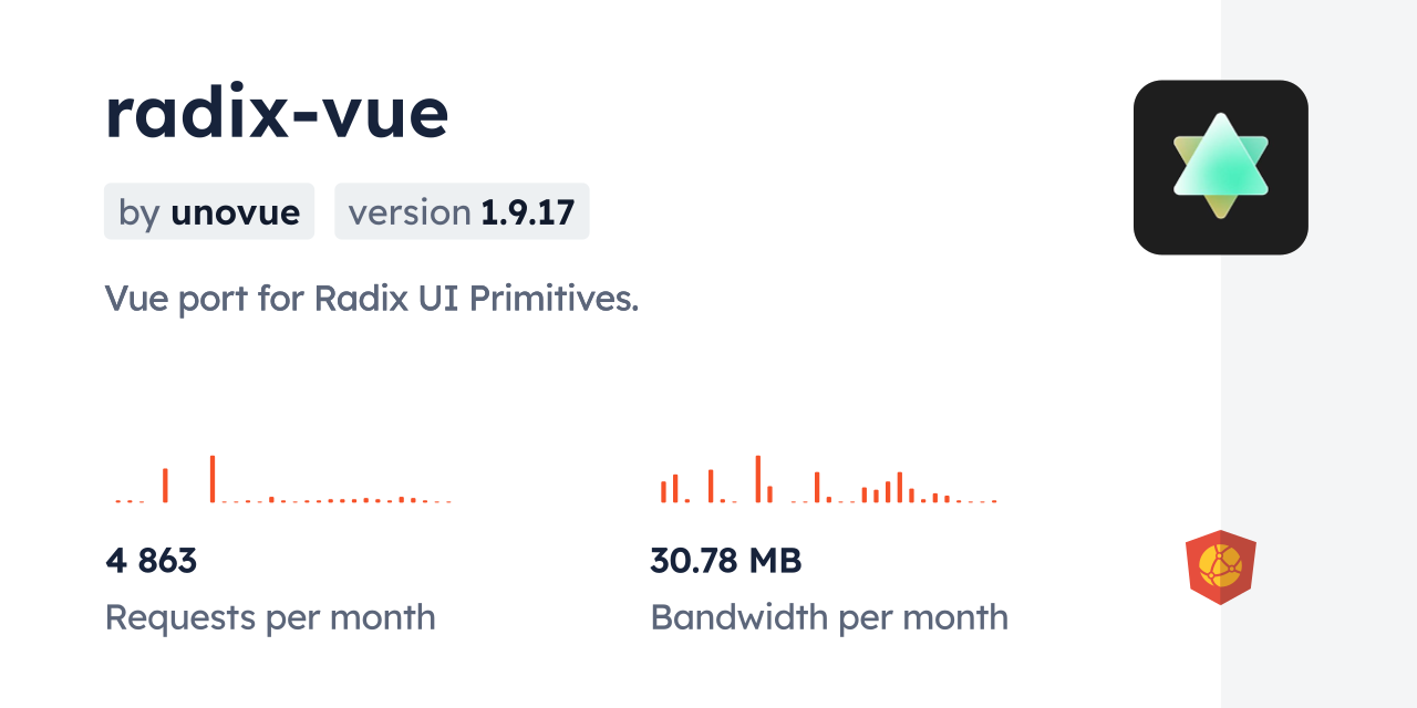 radix-vue CDN by jsDelivr - A CDN for npm and GitHub