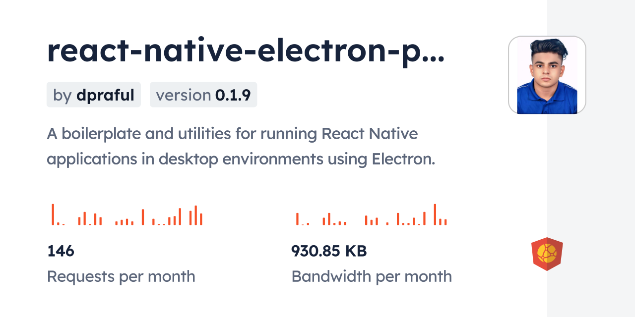 react-native-electron-platform CDN by jsDelivr - A CDN for npm and GitHub