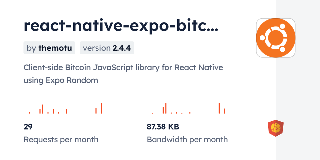 react-native-expo-bitcoinjs-lib CDN by jsDelivr - A CDN for npm and GitHub