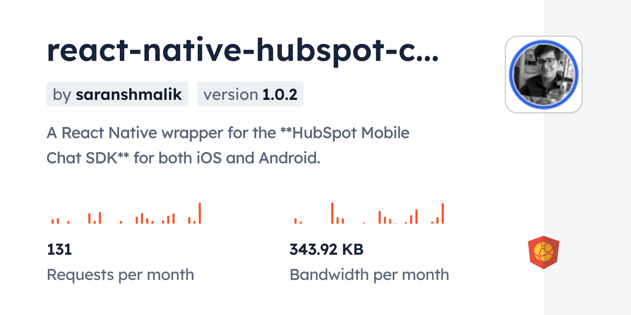 react-native-hubspot-chat CDN by jsDelivr - A CDN for npm and GitHub