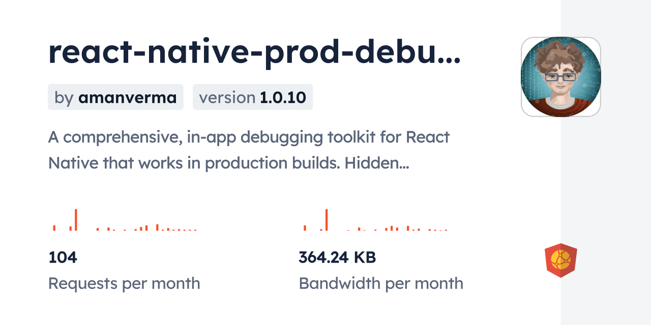react-native-prod-debugger CDN by jsDelivr - A CDN for npm and GitHub