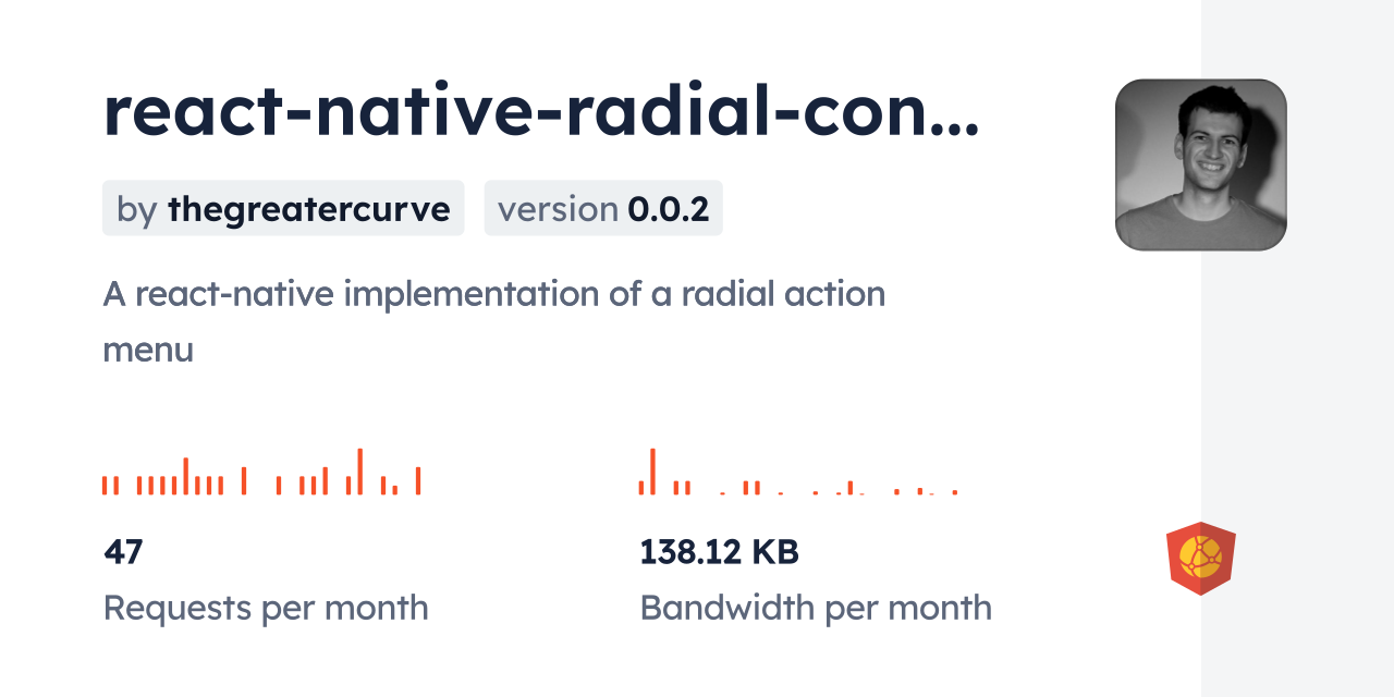react-native-radial-context-menu CDN by jsDelivr - A CDN for npm and GitHub
