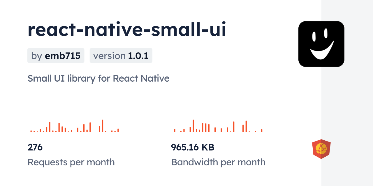 react-native-small-ui CDN by jsDelivr - A CDN for npm and GitHub