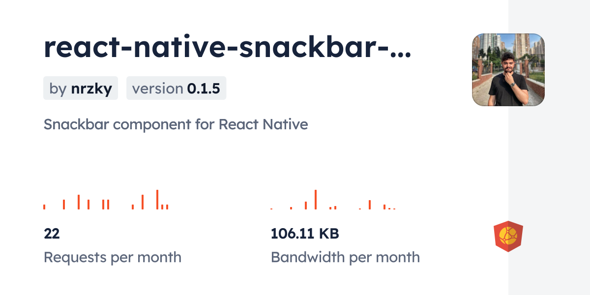 react-native-snackbar-context CDN by jsDelivr - A CDN for npm and GitHub