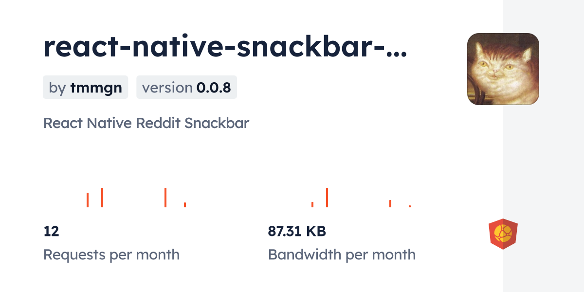 react-native-snackbar - npm