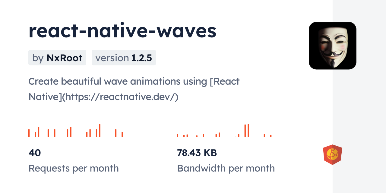 react-native-waves CDN by jsDelivr - A CDN for npm and GitHub