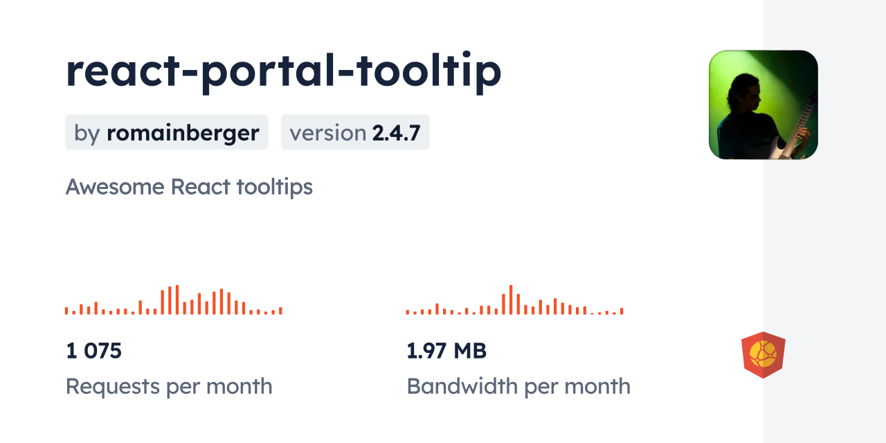 react-portal-tooltip CDN by jsDelivr - A CDN for npm and GitHub