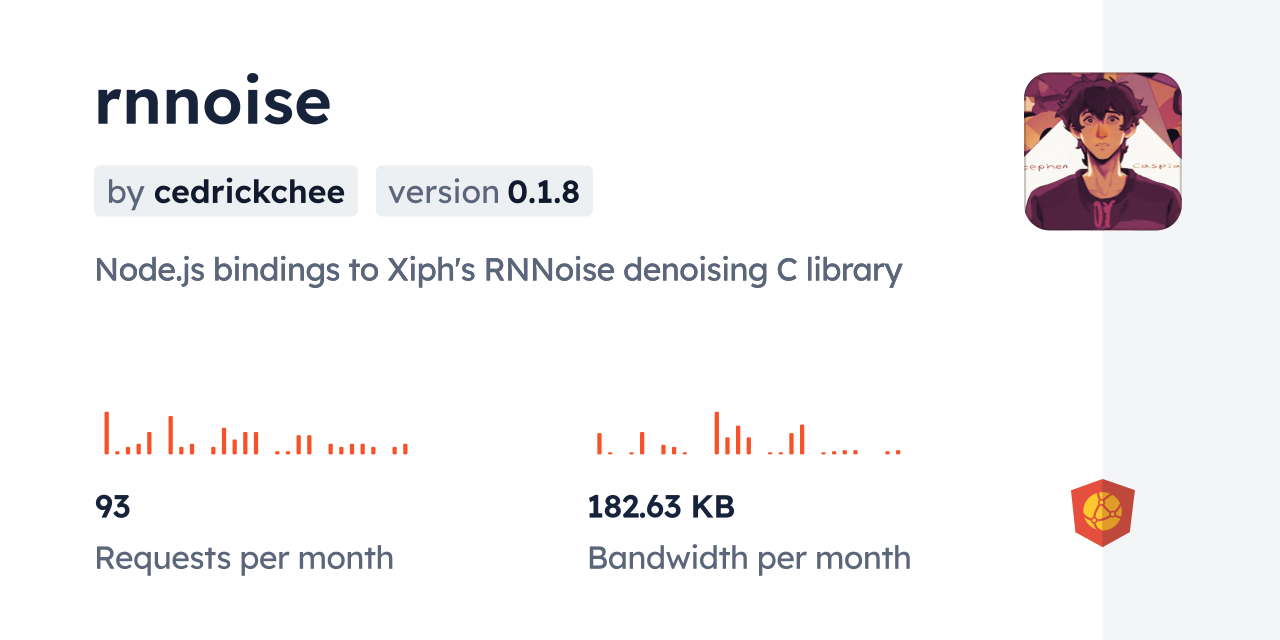 rnnoise CDN by jsDelivr - A CDN for npm and GitHub