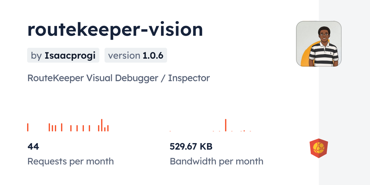 routekeeper-vision CDN by jsDelivr - A CDN for npm and GitHub