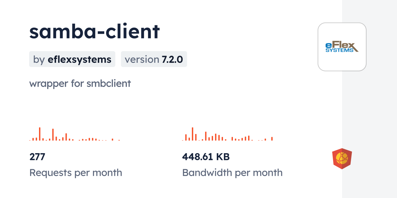 samba-client CDN by jsDelivr - A CDN for npm and GitHub