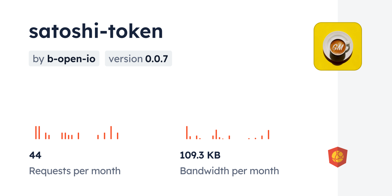 satoshi-token CDN by jsDelivr - A CDN for npm and GitHub