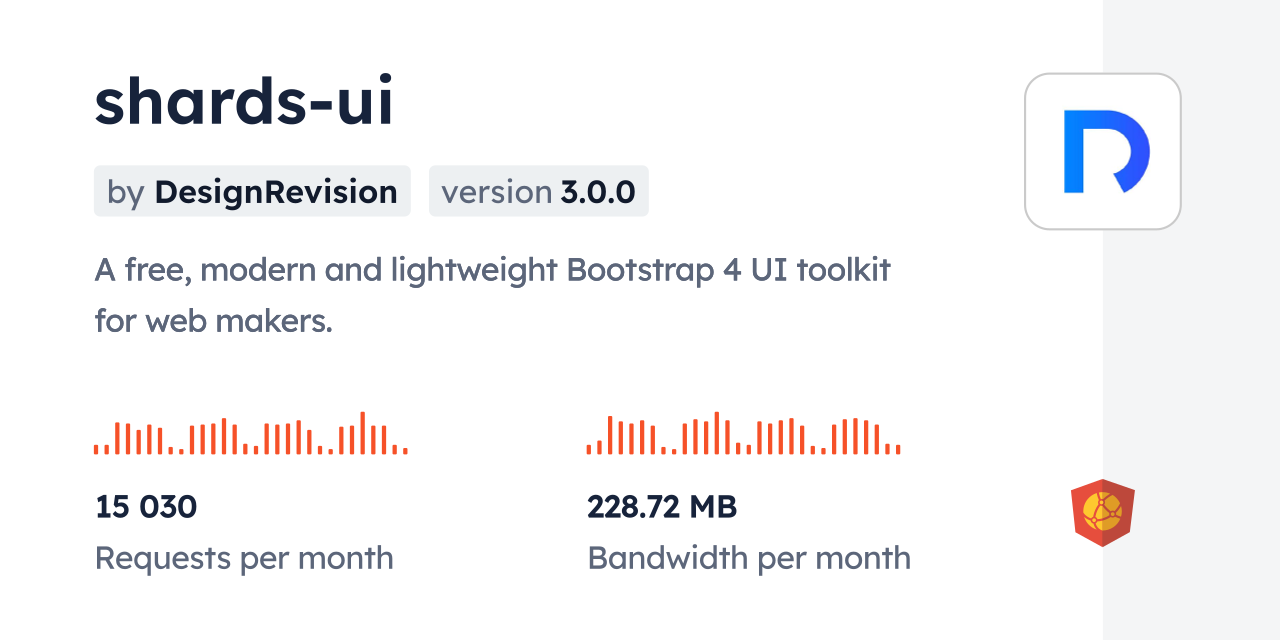shards-ui CDN by jsDelivr - A CDN for npm and GitHub