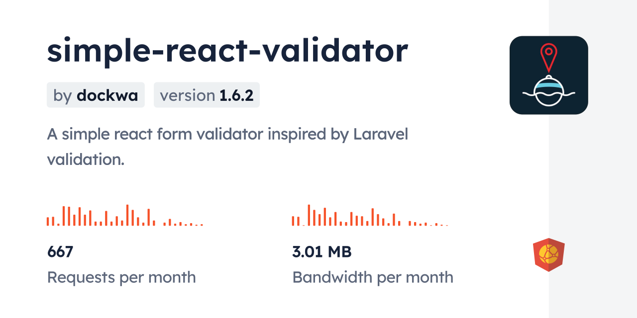 simple-react-validator CDN by jsDelivr - A CDN for npm and GitHub