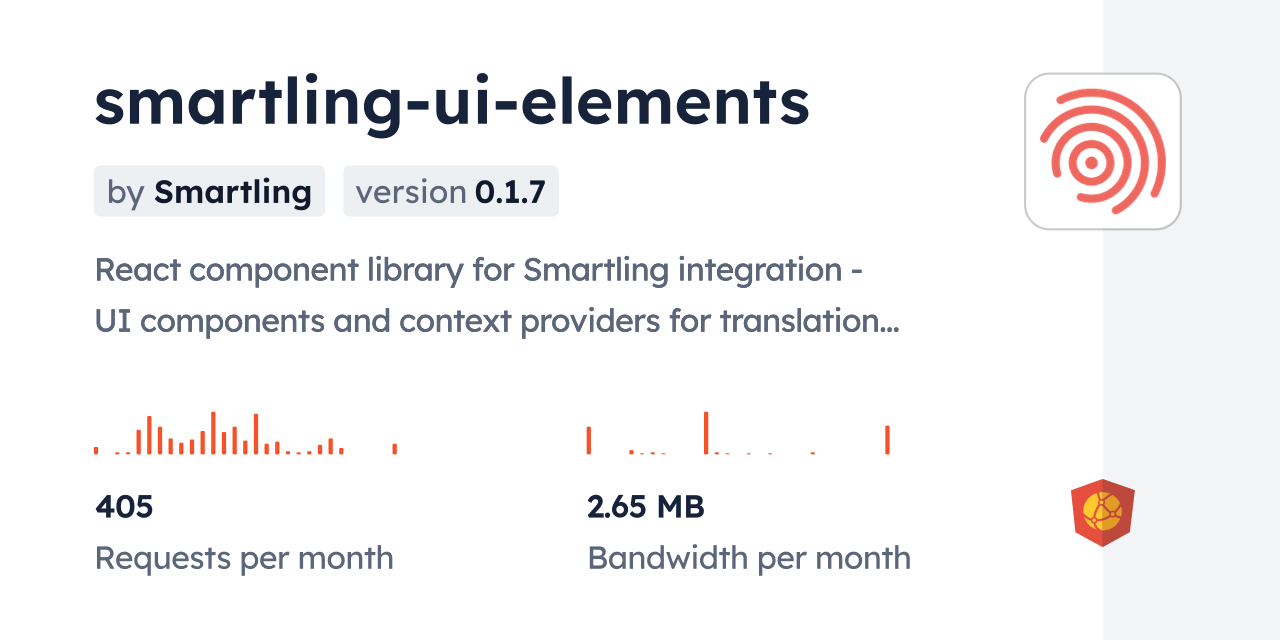 smartling-ui-elements CDN by jsDelivr - A CDN for npm and GitHub