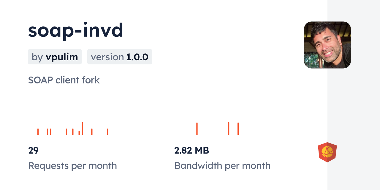 soap-invd CDN by jsDelivr - A CDN for npm and GitHub