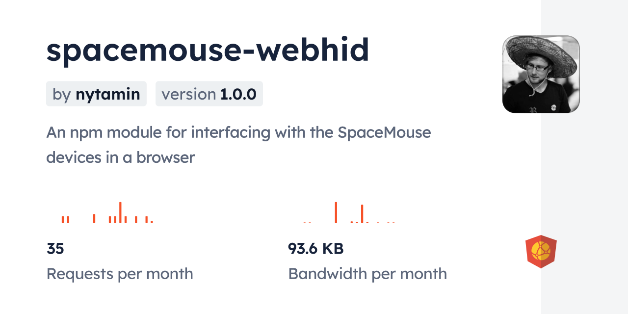 spacemouse-webhid CDN by jsDelivr - A CDN for npm and GitHub