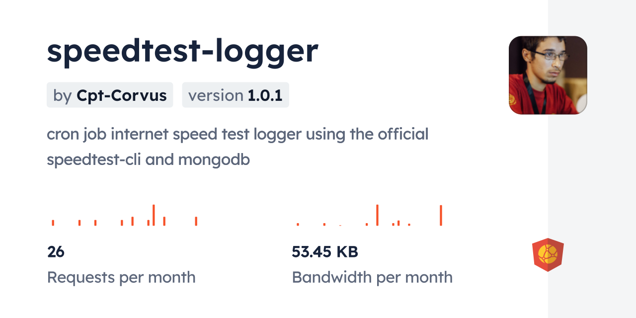 speedtest-logger CDN by jsDelivr - A CDN for npm and GitHub