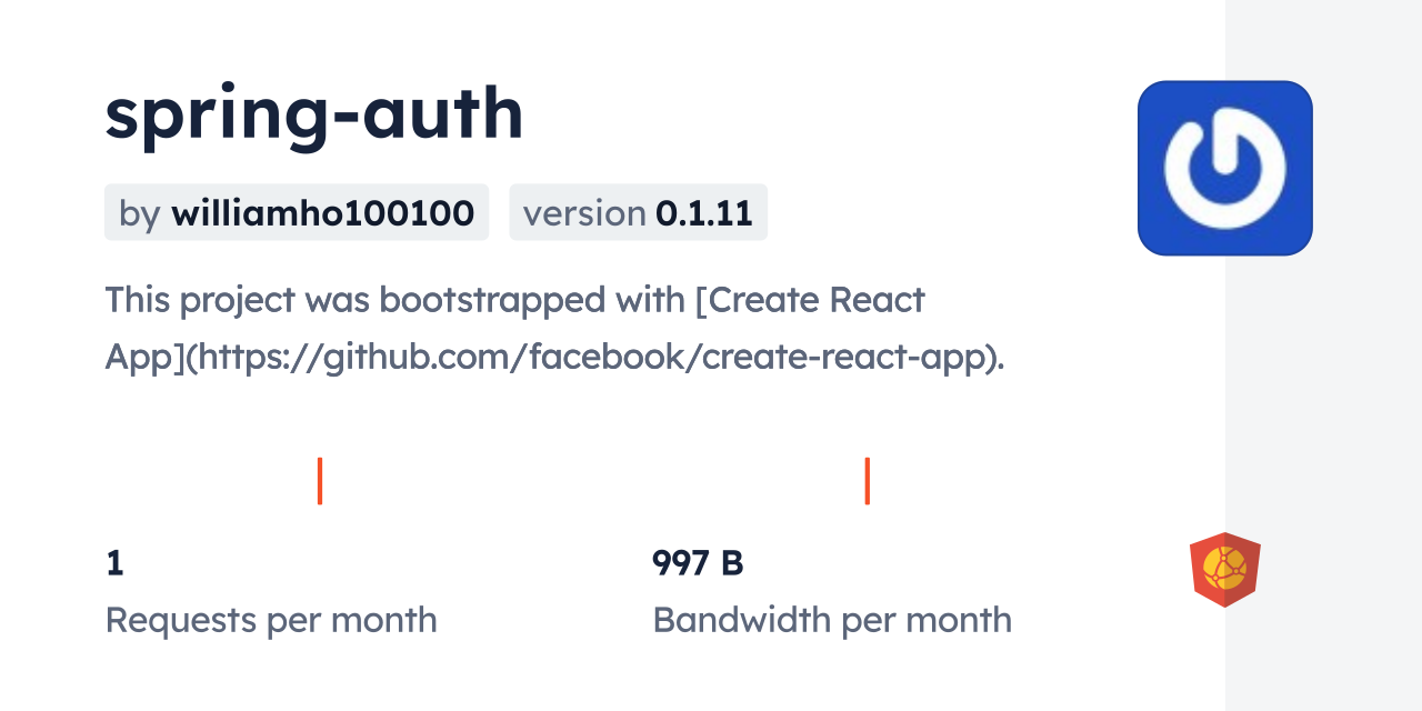 spring-auth CDN by jsDelivr - A CDN for npm and GitHub