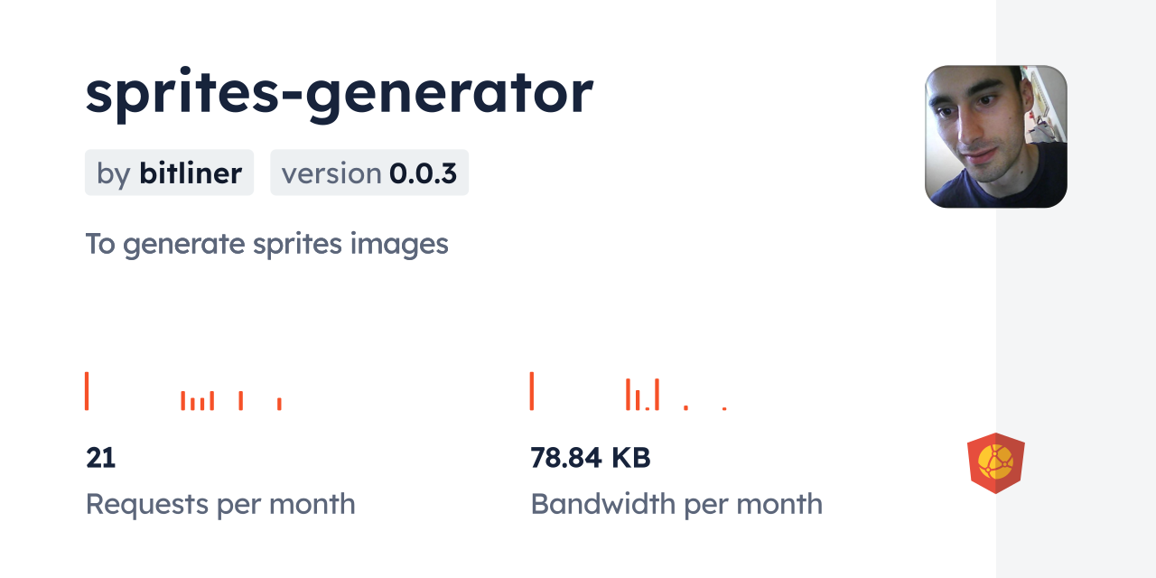 sprites-generator CDN by jsDelivr - A CDN for npm and GitHub