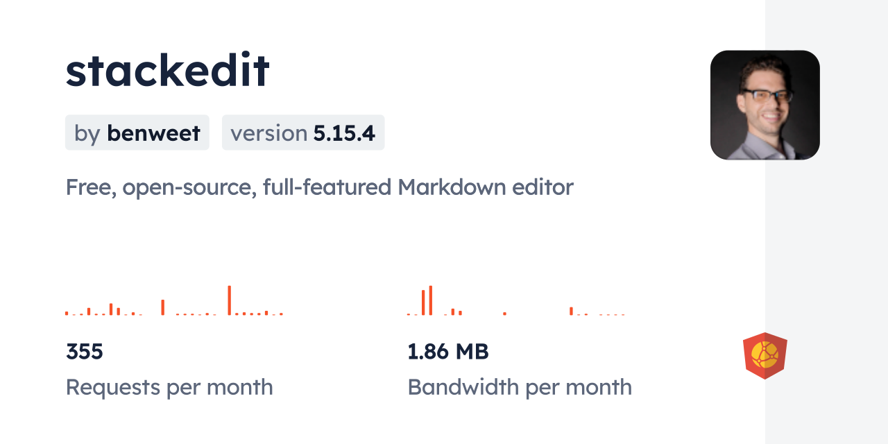 stackedit CDN by jsDelivr - A CDN for npm and GitHub