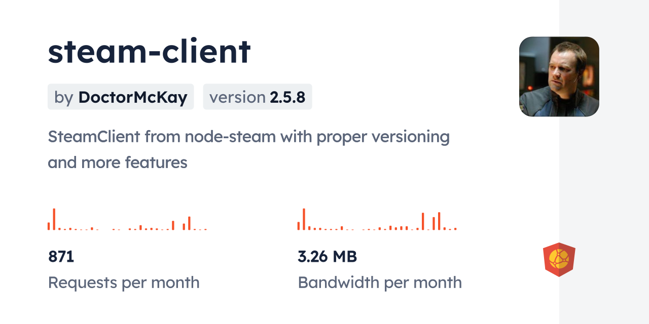 steam-client CDN by jsDelivr - A CDN for npm and GitHub