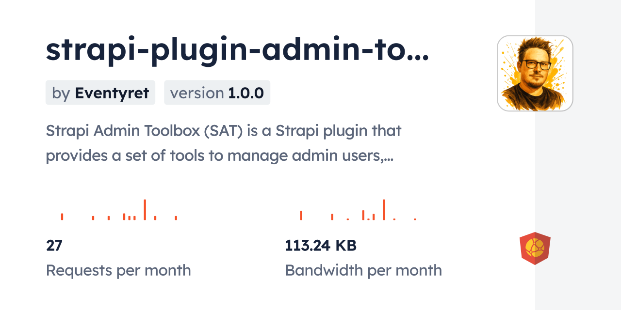 strapi-plugin-admin-toolbox CDN by jsDelivr - A CDN for npm and GitHub