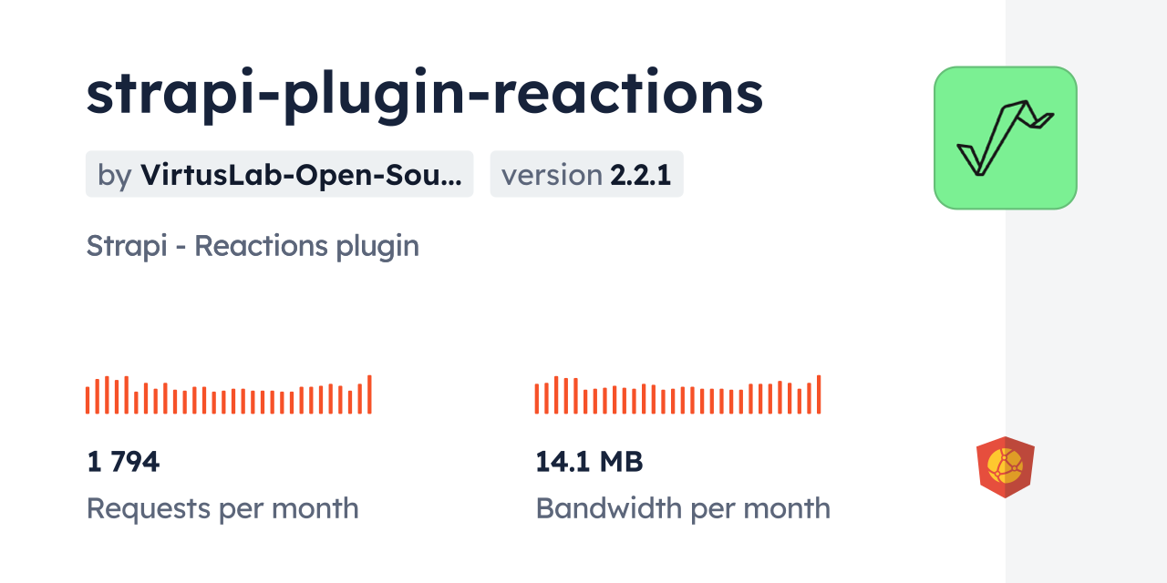 strapi-plugin-reactions CDN by jsDelivr - A CDN for npm and GitHub