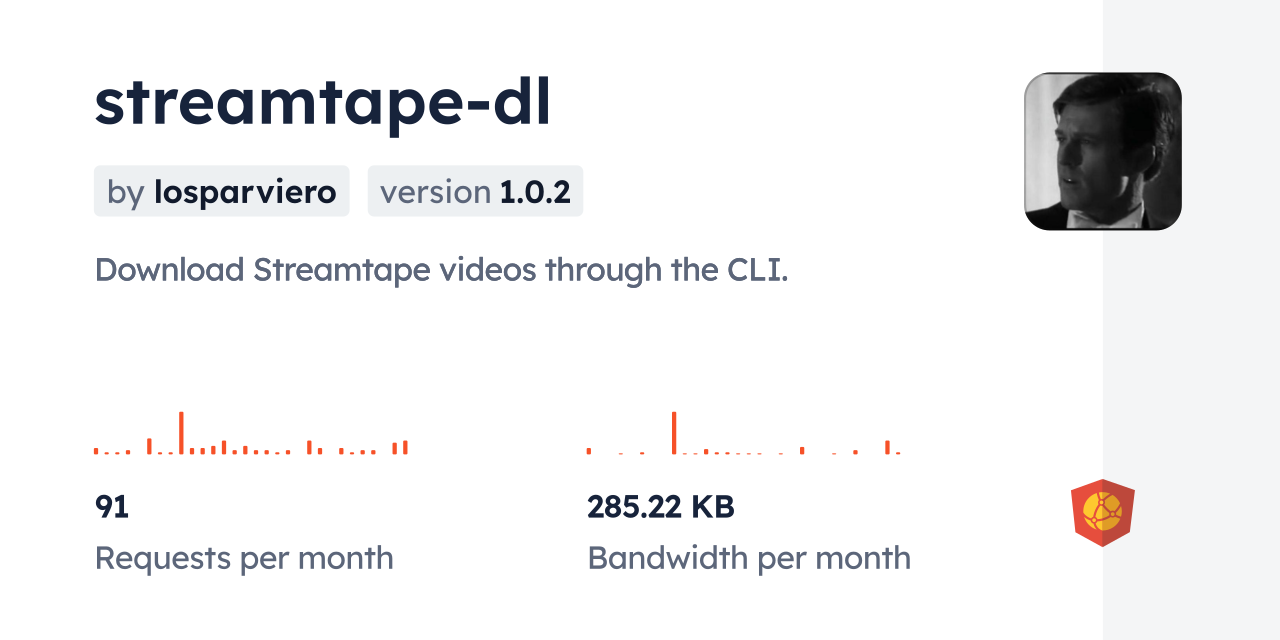 streamtape-dl CDN by jsDelivr - A CDN for npm and GitHub