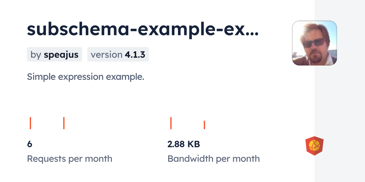 subschema-example-expression CDN by jsDelivr - A CDN for npm and GitHub