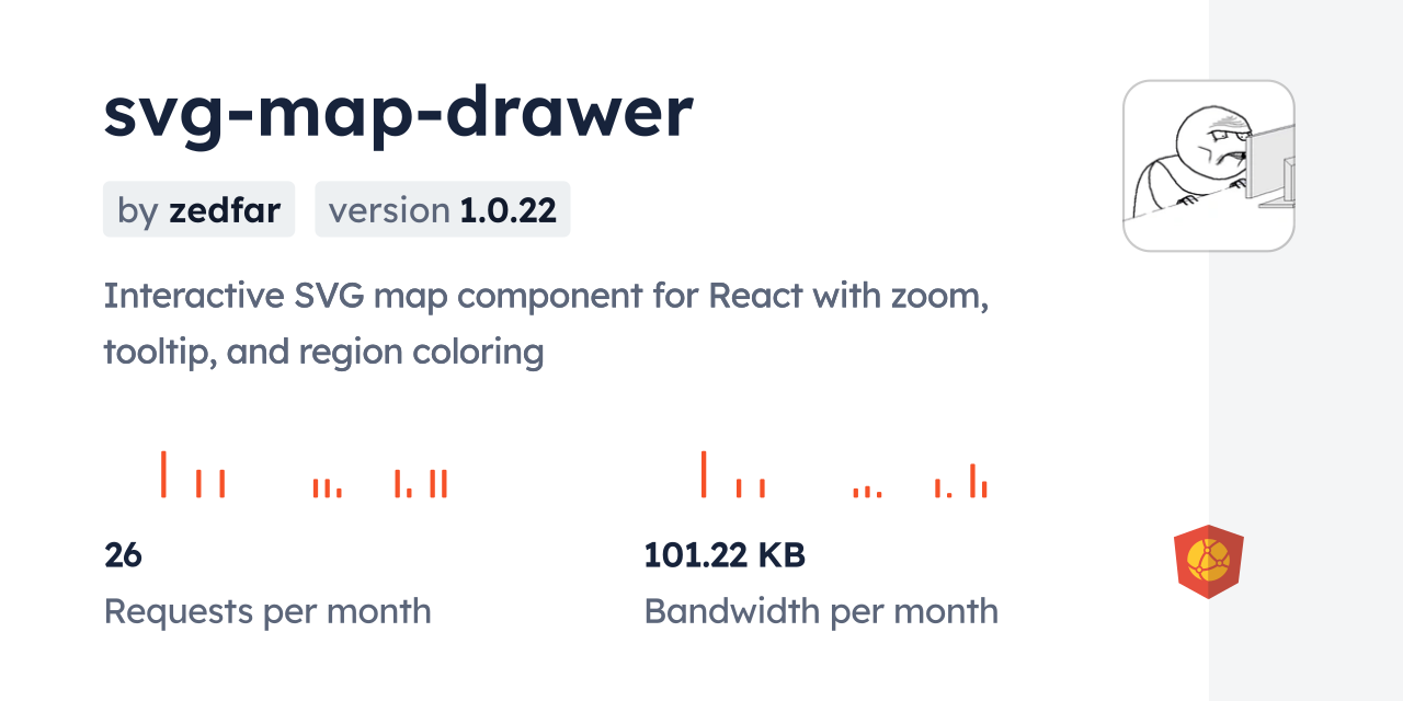 svg-map-drawer CDN by jsDelivr - A CDN for npm and GitHub