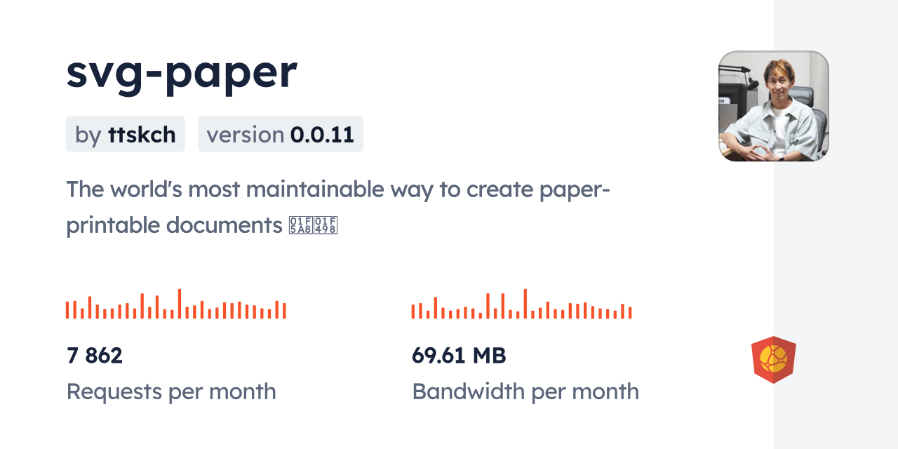 svg-paper CDN by jsDelivr - A CDN for npm and GitHub