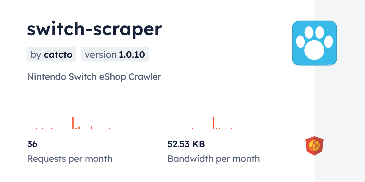 switch-scraper CDN by jsDelivr - A CDN for npm and GitHub