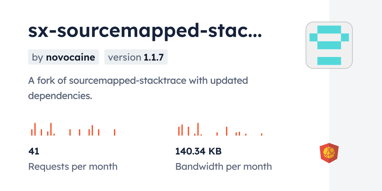 sx-sourcemapped-stacktrace CDN by jsDelivr - A CDN for npm and GitHub